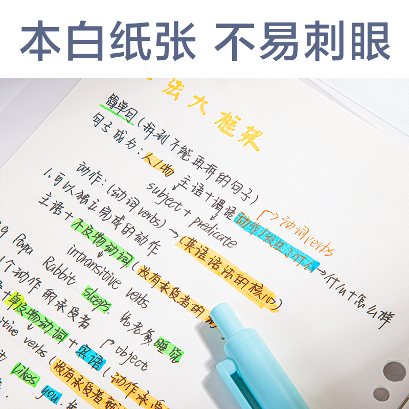 纵横HB560活页本(透明空白)(本)