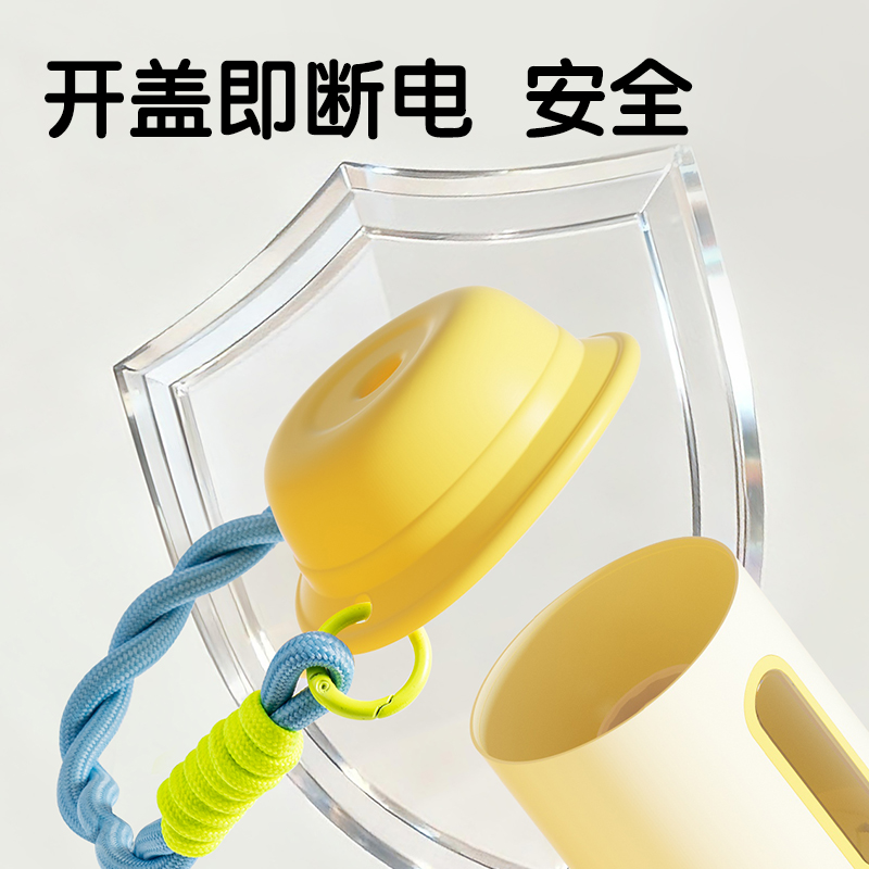 纵横VA10B大口径全自动轻音削笔机(粉)(个)