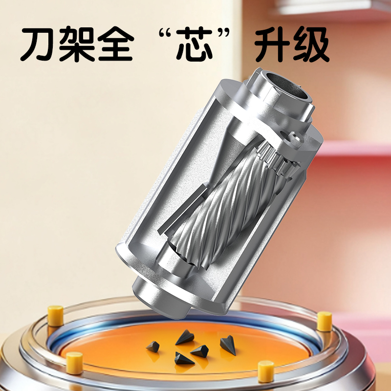 纵横VA10B大口径全自动轻音削笔机(黄)(个)