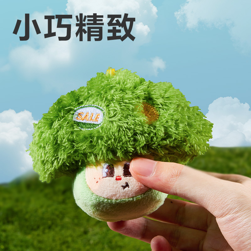 纵横BG513许愿蔬系列毛绒挂件(西兰花)(个)