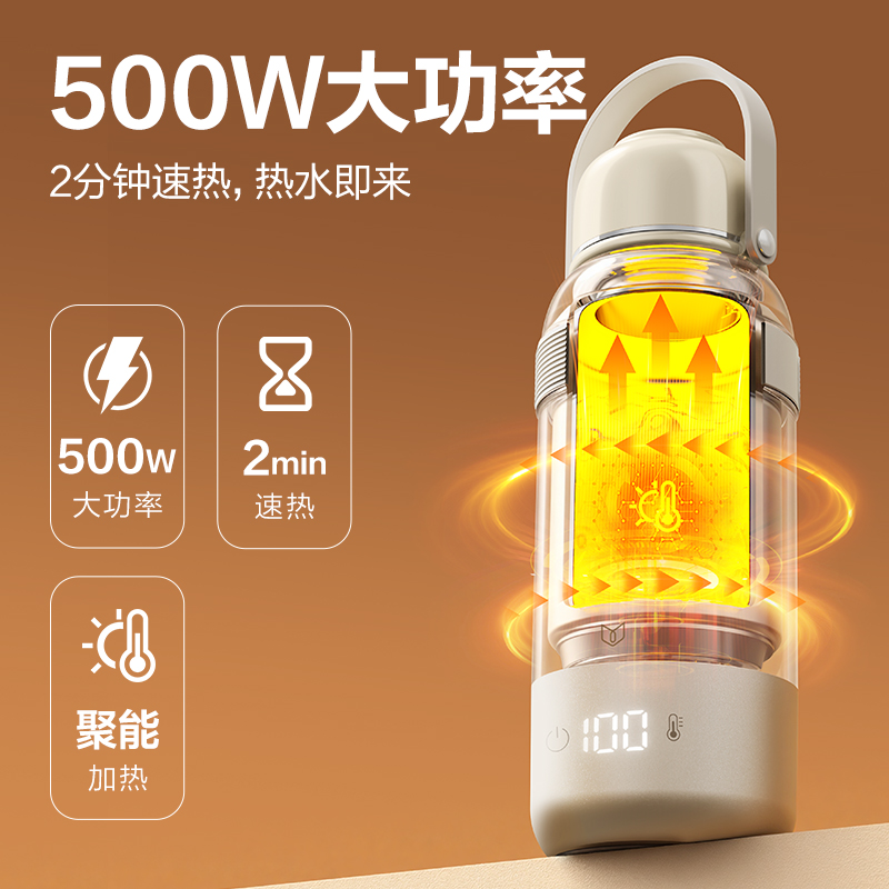 纵横LD998便携式保温杯(白)(个)