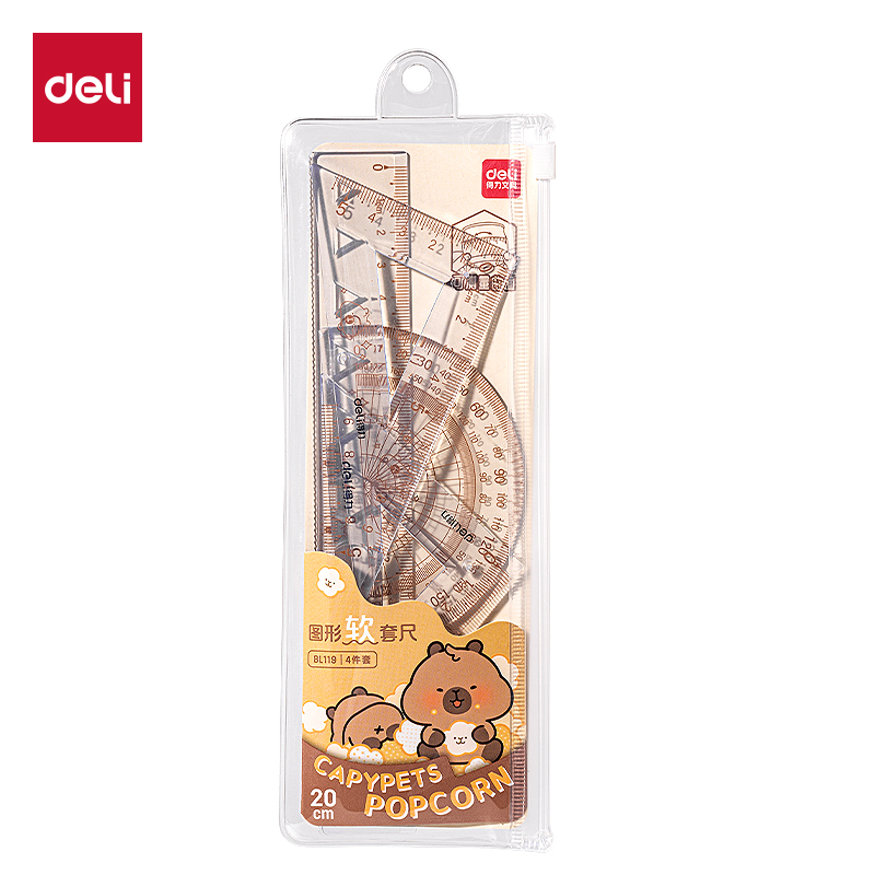 纵横BL119卡皮巴拉软套尺20cm(棕)(套)