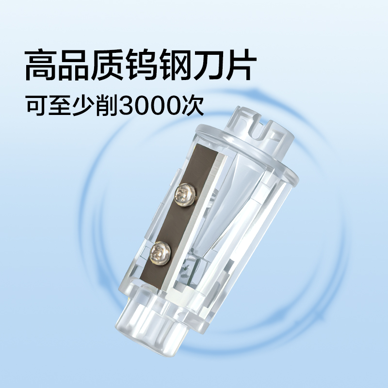 纽赛NS075MINIROLL手持式电动卷笔刀(个)(瓷白色)