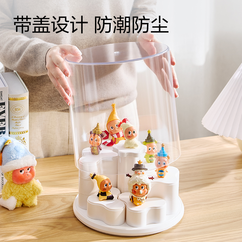 纵横XDM163多格盲盒收纳(白色)(盒)
