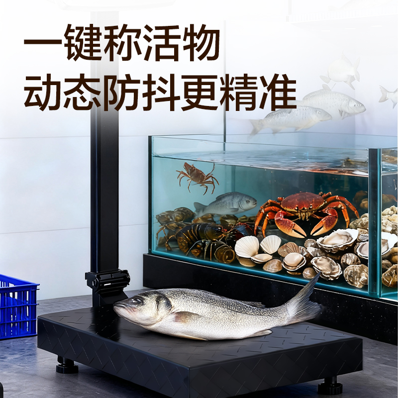 纵横TE920电子台秤150Kg/50g(黑色)(台)