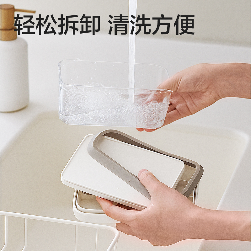 纵横XDM115按压密封盒(3.75L)(透明)(个)