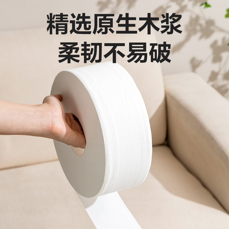 净云WP2240-02盘式卫生纸2层240米(白)(箱)