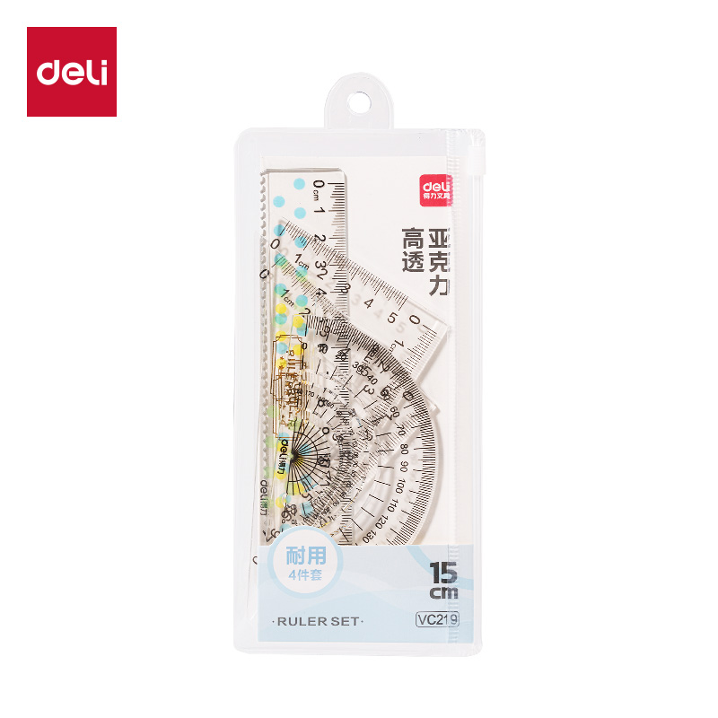 纵横VC219亚克力套尺15cm(蓝)(套)