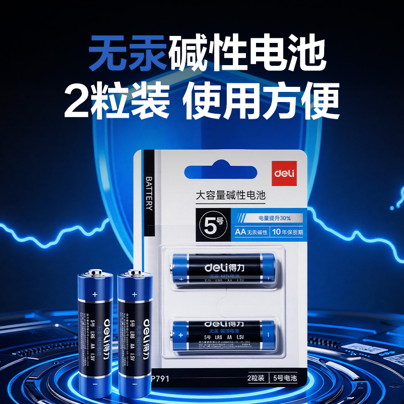 纵横DP791电池5号(黑)(2粒/卡)