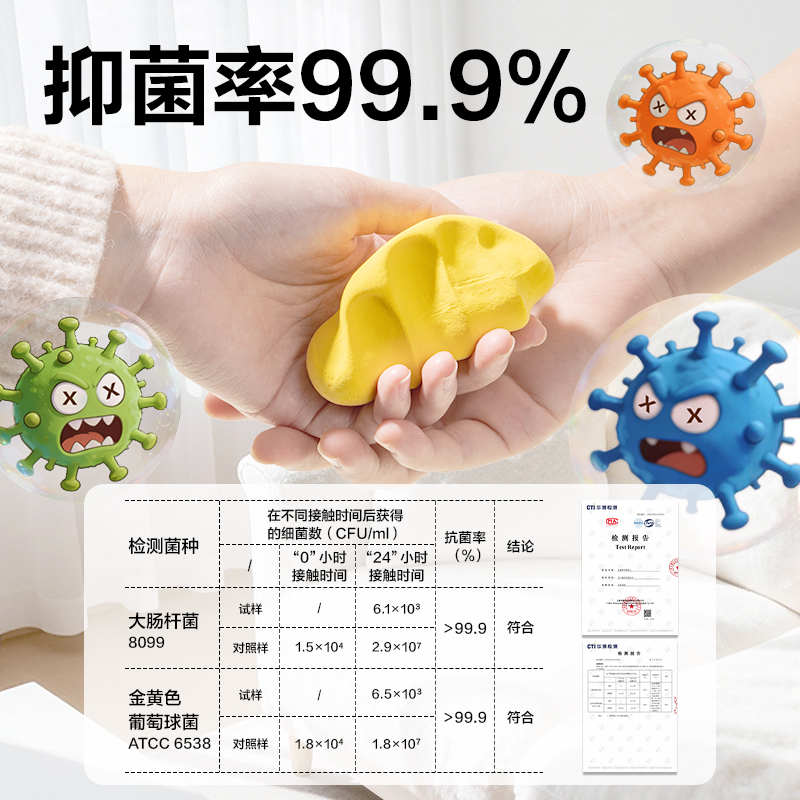 纵横YC286-36抗菌零甲醛按键开盖工具箱粘土_36色(混)(箱)