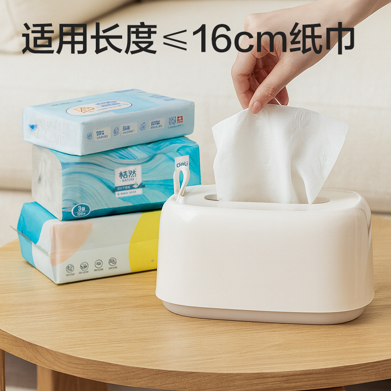 纵横XDM204纸巾盒(白)(盒)