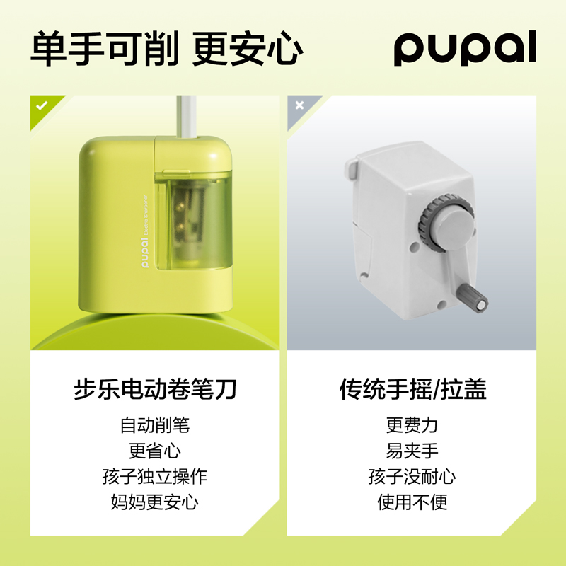 纵横PL5便携电动卷笔刀(蓝)(个)