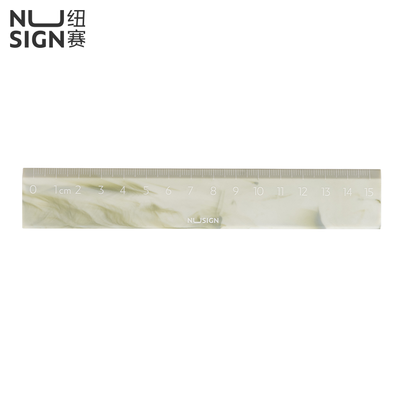 纽赛NS096C直尺15cm(流体绿)(把)