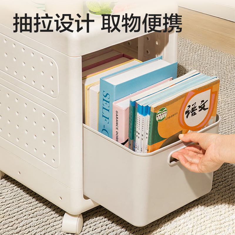纵横XDM211双层小推车(白)(箱)