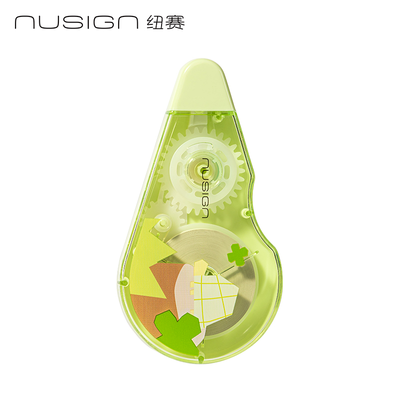 纽赛NS226-F目愈森林省力修正带5mm*30m(浅绿)(个)