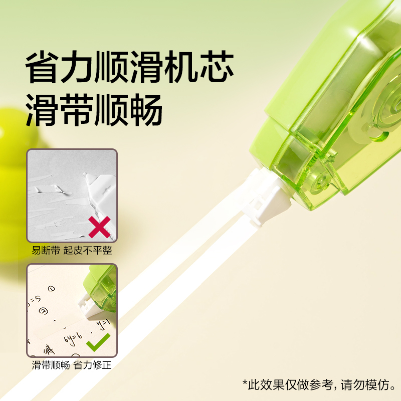 纽赛NS225-F目愈森林省力修正带5mm*20m(草绿)(个)
