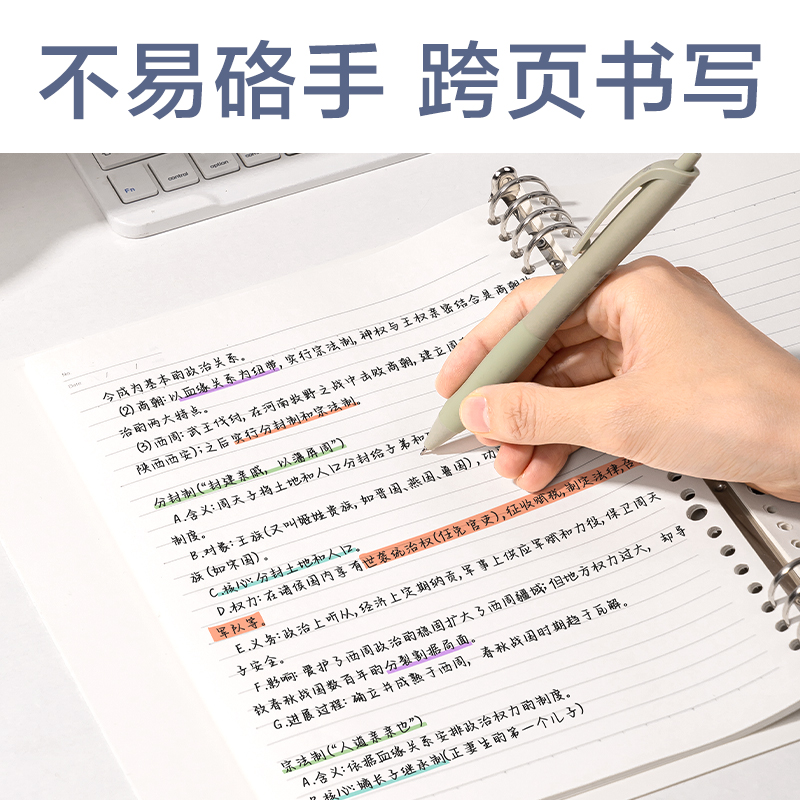 纵横HB5-13活页本PP壳(橙)(PP壳+夹具)
