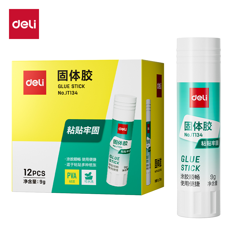 纵横JT134固体胶PVA(白)(9g/支)