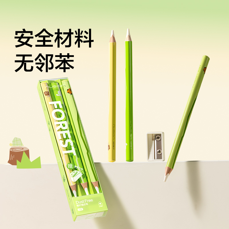 纽赛NS798-F目愈森林系列橡皮笔(混)(盒)