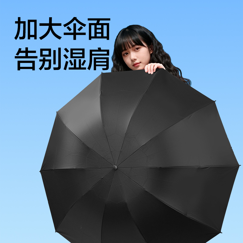 纵横LY601加大晴雨伞(10K60)(黑)(把)