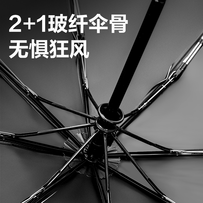 纵横LY610自动晴雨伞(8K58)(米白)(把)
