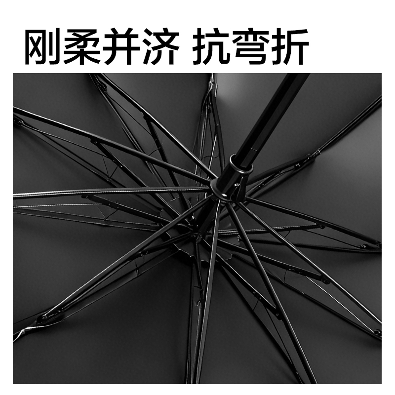 纵横LY601加大晴雨伞(10K60)(藏青)(把)