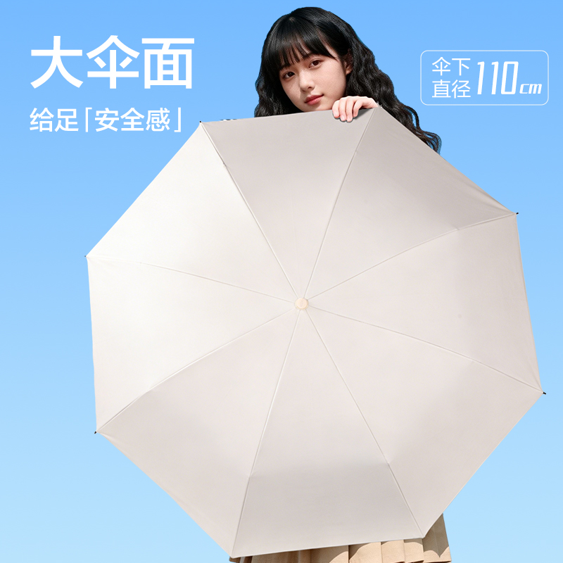 纵横LY600晴雨伞(8K55)(米白)(把)