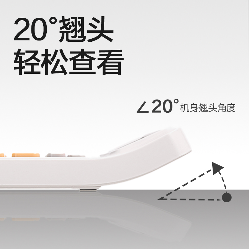 纵横TE220语音计算器(白棕色)(台)
