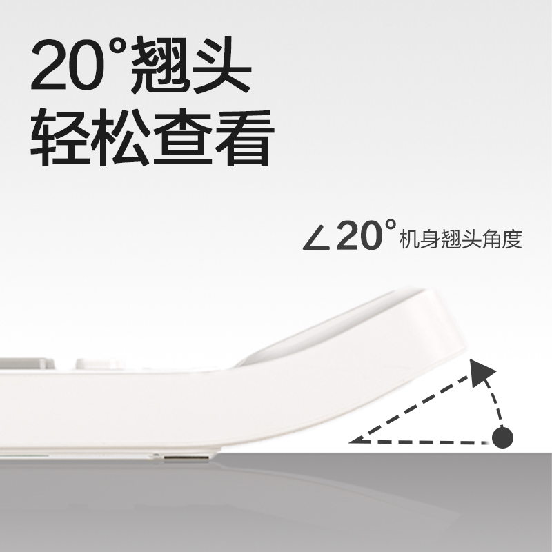 纵横TE226语音计算器(白灰色)(台)