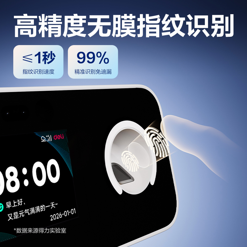 纵横D36-4G智能云考勤机(白色)台
