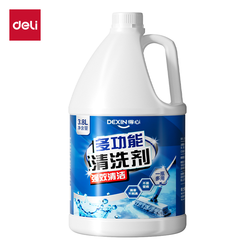 纵横得心JQ107多功能清洗剂3.8L/瓶(蓝色)(瓶)