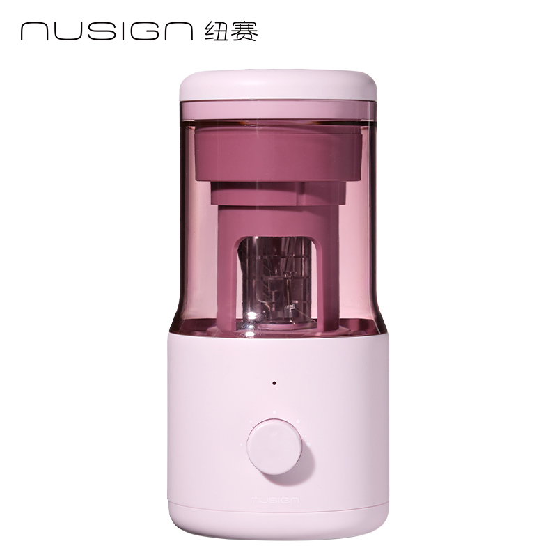 纽赛NS072BASS轻音全自动大孔径削笔机(晨露粉)(个)