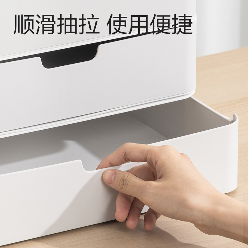 纵横XDM218组合抽屉大件套(白色)(套)