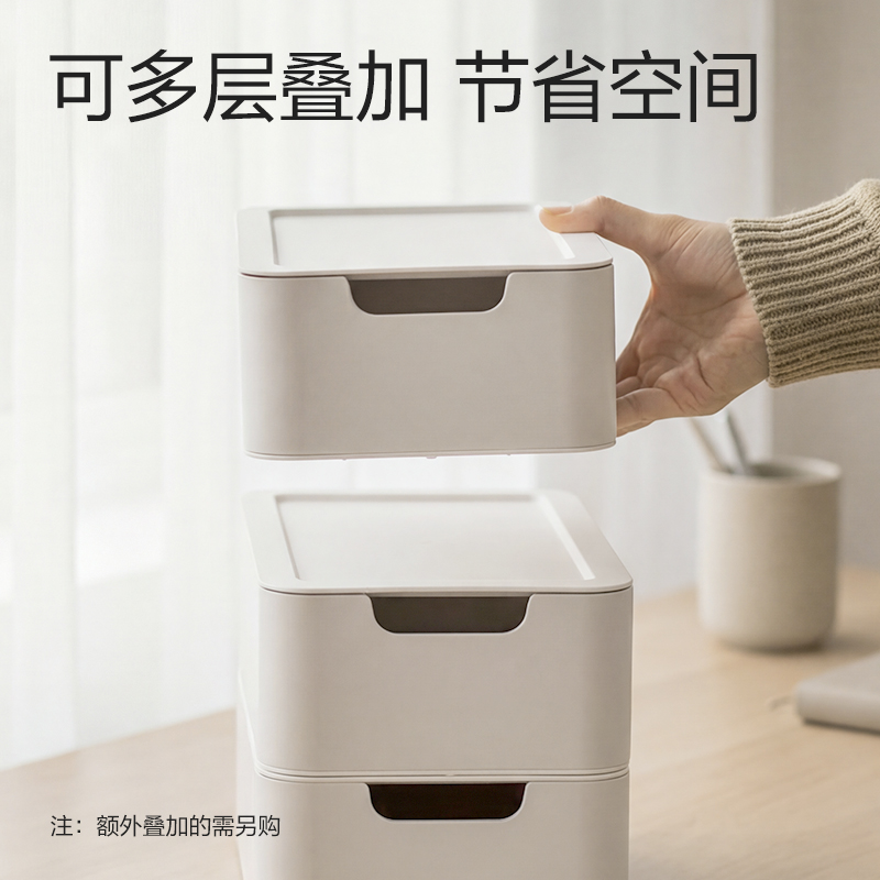 纵横XDM216组合抽屉小件套(白色)(套)