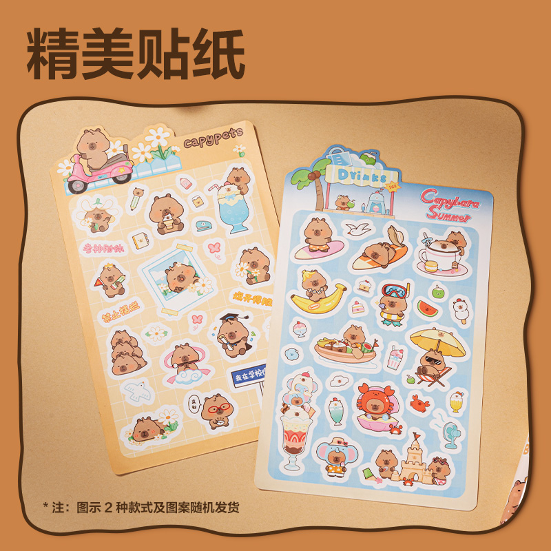 NN2495A纵横卡皮巴拉文具福袋套装(混)(袋)