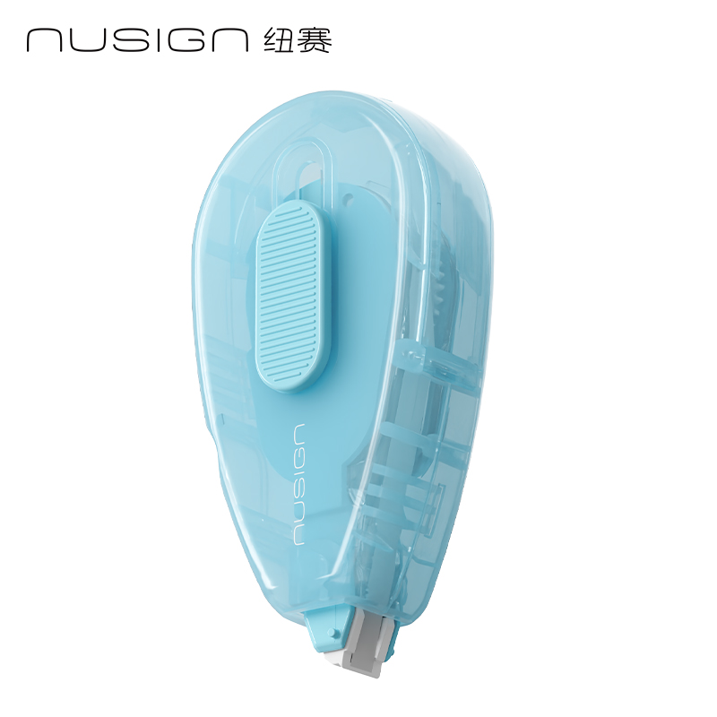 纽赛NS223修正带5mm*6m(透明蓝)(个)