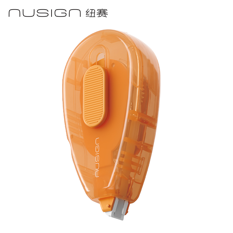 纽赛NS223修正带5mm*6m(透明橙)(个)