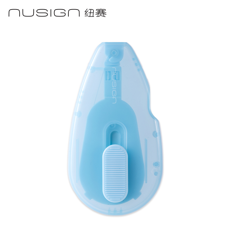 纽赛NS224修正带5mm*12m(透明蓝)(个)