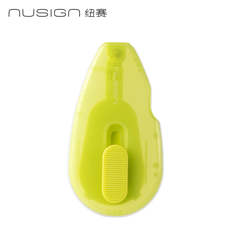 纽赛NS224修正带5mm*12m(透明绿)(个)