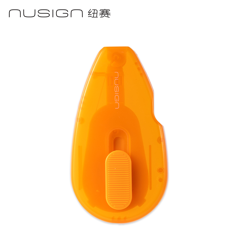 纽赛NS224修正带5mm*12m(透明橙)(个)