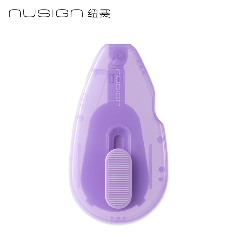 纽赛NS224修正带5mm*12m(透明紫)(个)