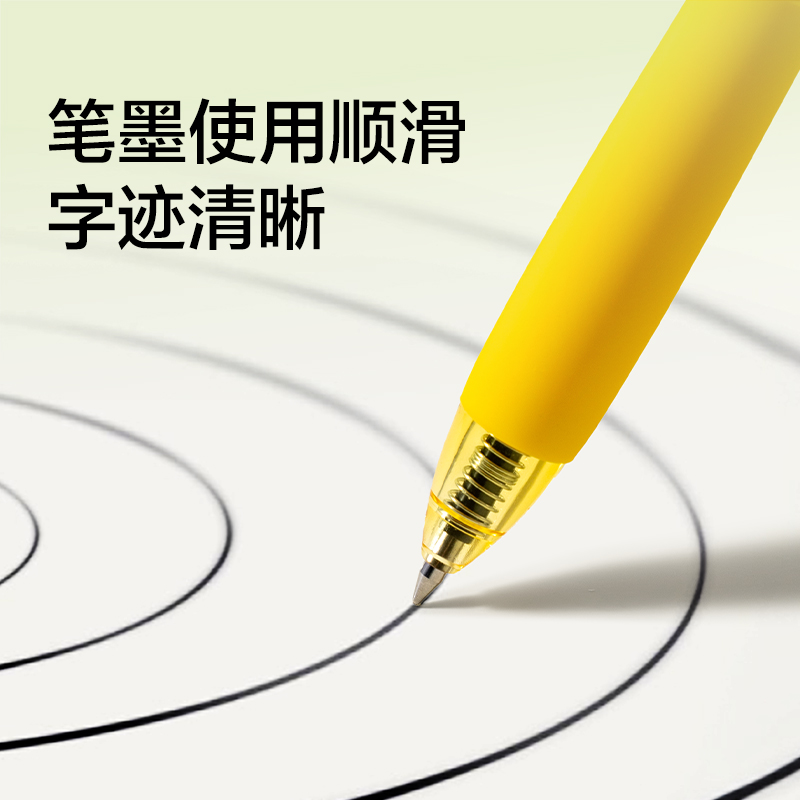 纽赛NS1011按动可擦中性笔0.5mm(黑)(支)