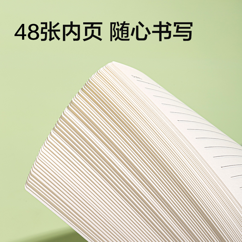 纵横T3248巨透胶套本32K 48张(时光线条)(本)