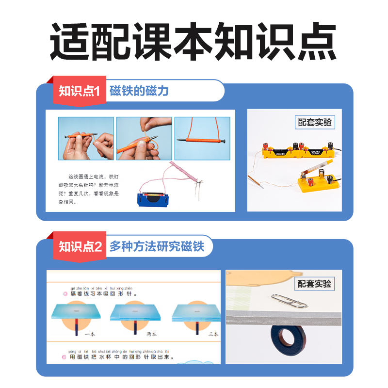 纵横YX713小学电磁学实验盒