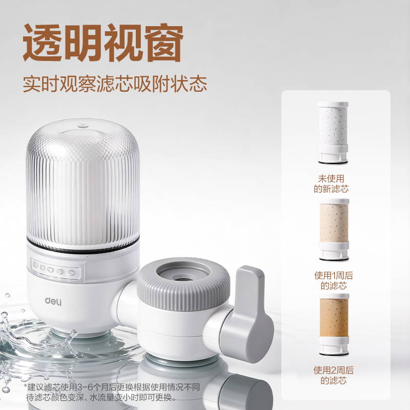 纵横LD461龙头净水器（一机一芯）(白)(台)