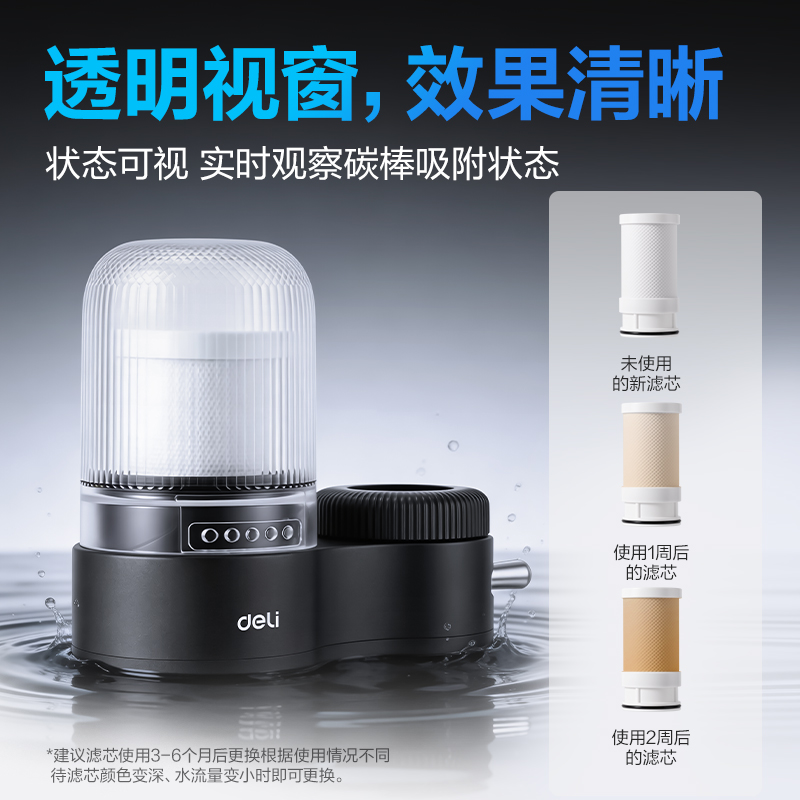 纵横LD470龙头净水器（一机四芯）(灰)(台)