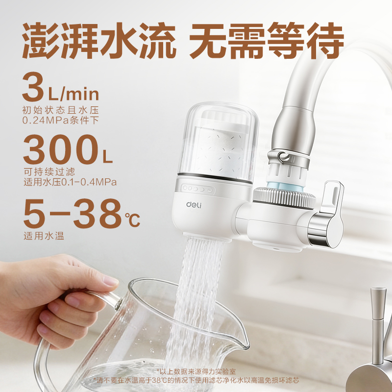 纵横LD466龙头净水器（一机四芯）(白)(台)
