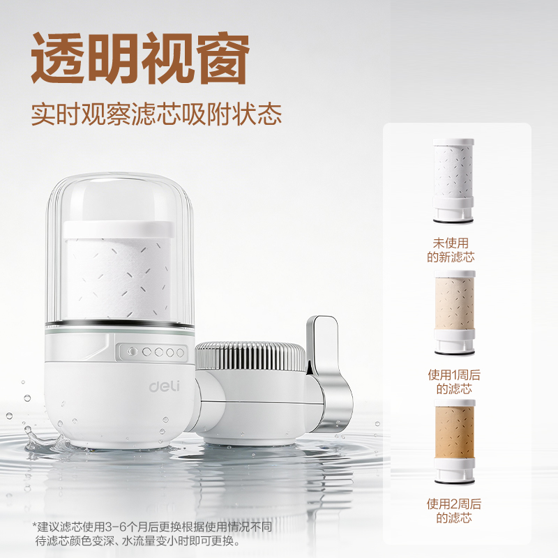纵横LD466龙头净水器（一机四芯）(白)(台)