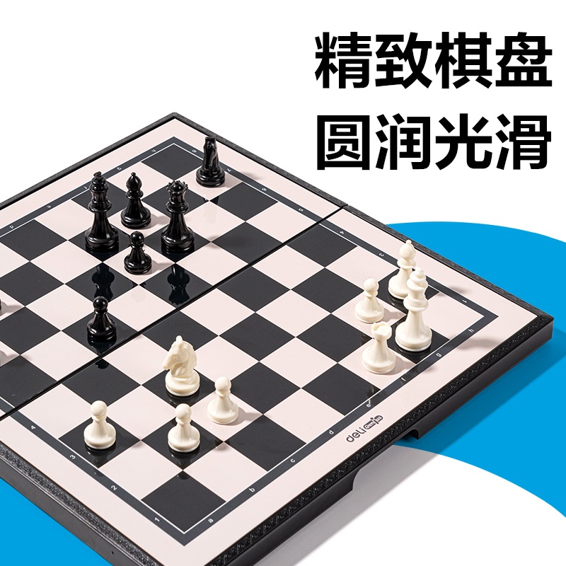 纵横YW666-LG大号磁石国际象棋(混)(盒)