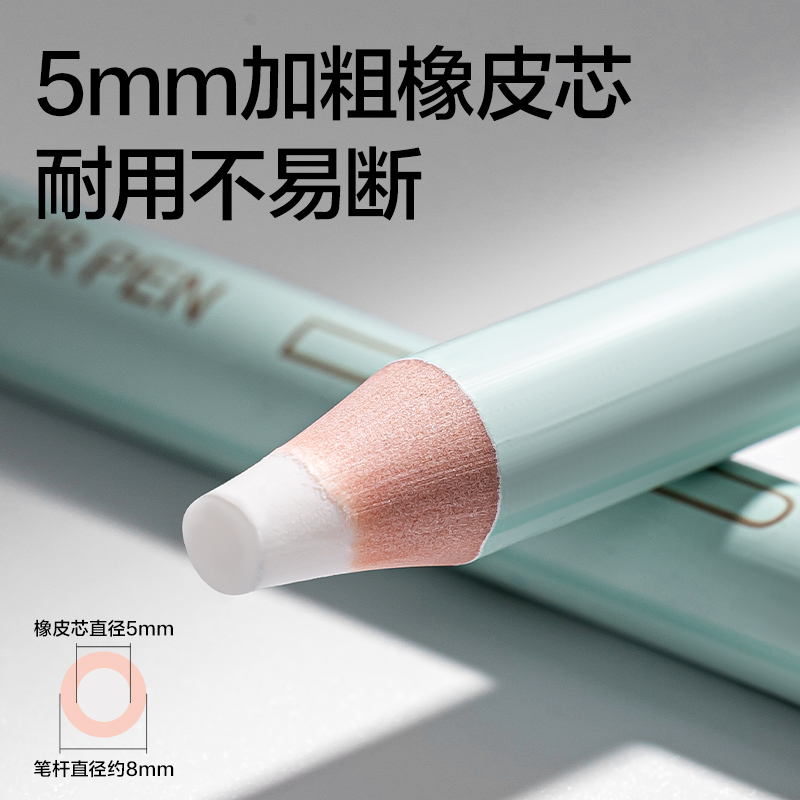 dmast丹途RK205圆杆5mm芯笔形橡皮擦(蓝)(支)